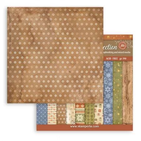 Collection backgrounds - Silent Night - 30x30 - Stamperia