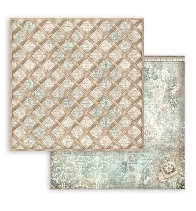 Collection backgrounds - White Christmas - 20x20 - Stamperia