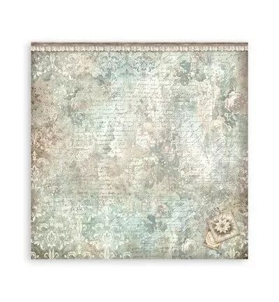 Collection backgrounds - White Christmas - 20x20 - Stamperia