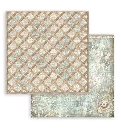 Collection backgrounds - White Christmas - 20x20 - Stamperia