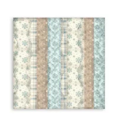 Collection backgrounds - White Christmas - 20x20 - Stamperia