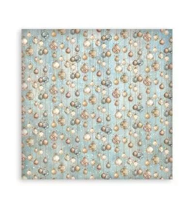 Collection backgrounds - White Christmas - 20x20 - Stamperia