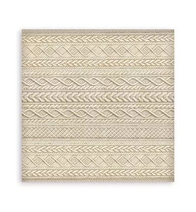 Collection backgrounds - White Christmas - 20x20 - Stamperia