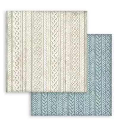Collection backgrounds - White Christmas - 20x20 - Stamperia