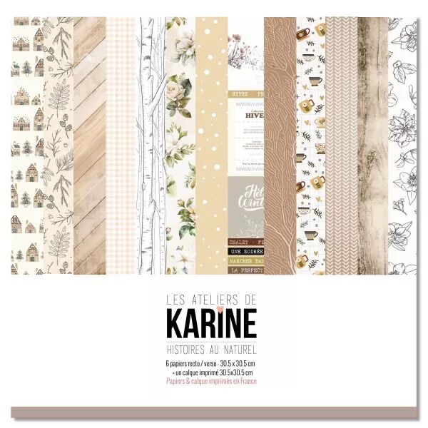 Collection imprim�s - Histoires au naturel - Ateliers de Karine