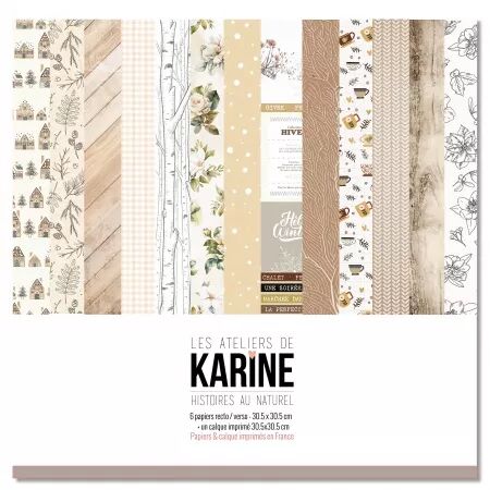 Collection imprim&eacute;s - Histoires au naturel - Ateliers de Karine