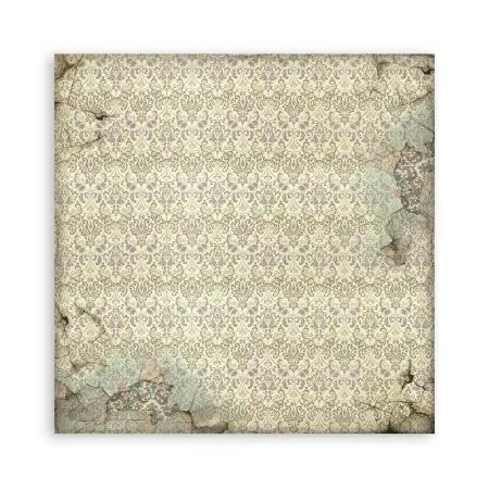 Collection papier - 20x20 cm - Voyages fantastiques - Backgrounds - Stamperia