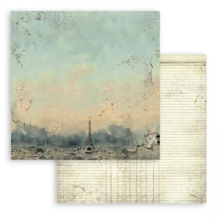 Collection papier - 20x20 cm - Voyages fantastiques - Backgrounds - Stamperia