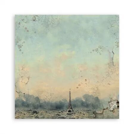 Collection papier - 20x20 cm - Voyages fantastiques - Backgrounds - Stamperia