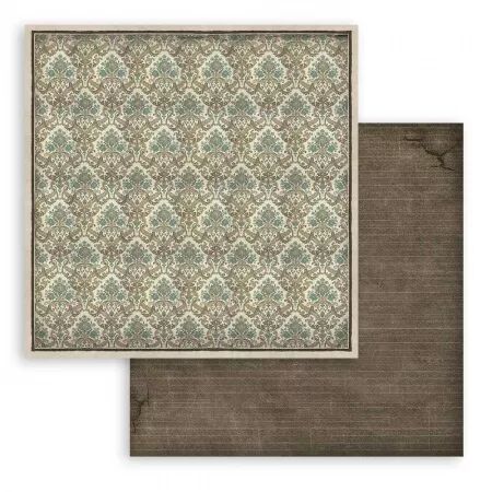 Collection papier - 20x20 cm - Voyages fantastiques - Backgrounds - Stamperia