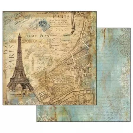 Collection papier - Around the World - 30x30 cm