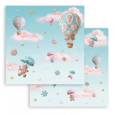 Collection papier - Candy Christmas - 20x20 cm