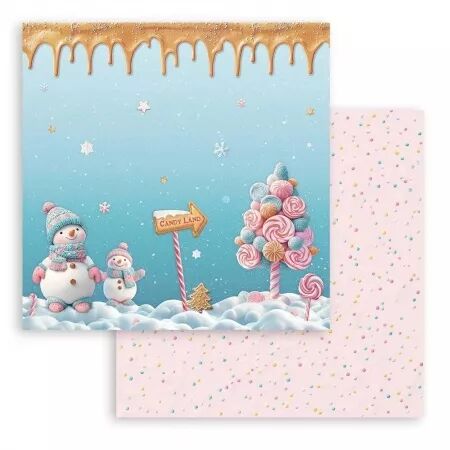 Collection papier - Candy Christmas - 20x20 cm