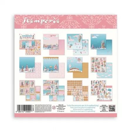 Collection papier - Candy Christmas - 20x20 cm