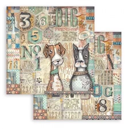 Collection papier - Furry Friends - 30x30 - Stamperia