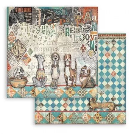 Collection papier - Furry Friends - 30x30 - Stamperia