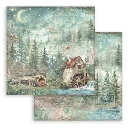 Collection papier - Herbarium Silvae - 20x20 - Stamperia