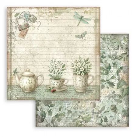 Collection papier - Herbarium Silvae - 20x20 - Stamperia
