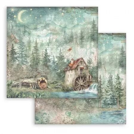 Collection papier - Herbarium Silvae - 20x20 - Stamperia