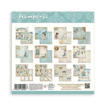 Collection papier - Masquerade - 20x20 cm