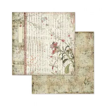 Collection papier - Oriental Garden - 20x20 - Stamperia