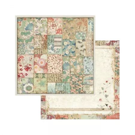 Collection papier - Oriental Garden - 20x20 - Stamperia