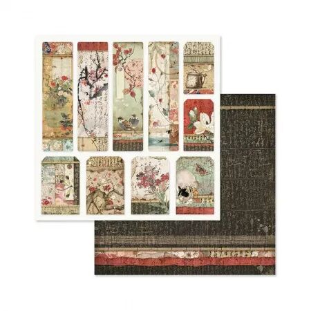 Collection papier - Oriental Garden - 20x20 - Stamperia