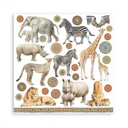 Collection papier - Savana Papier 20x20