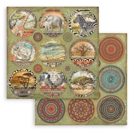 Collection papier - Savana Papier 20x20