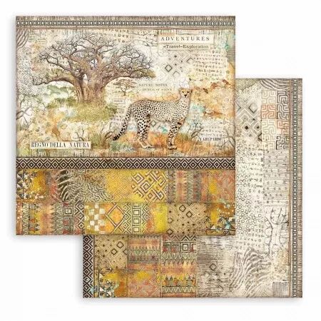 Collection papier - Savana Papier 20x20