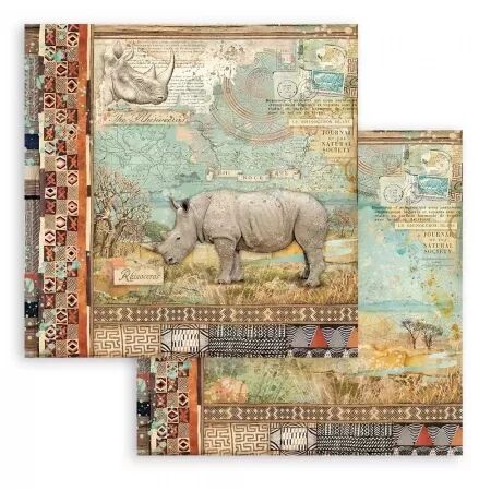 Collection papier - Savana Papier 20x20