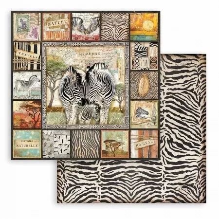 Collection papier - Savana Papier 20x20
