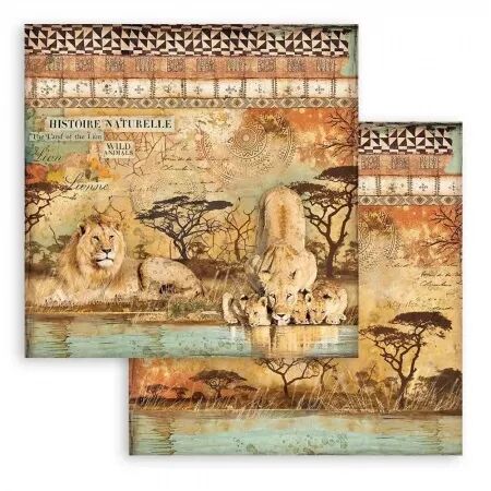 Collection papier - Savana Papier 20x20