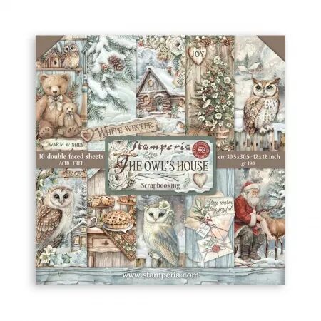 Collection papier - The Owl\'s House - 30x30 - Stamperia