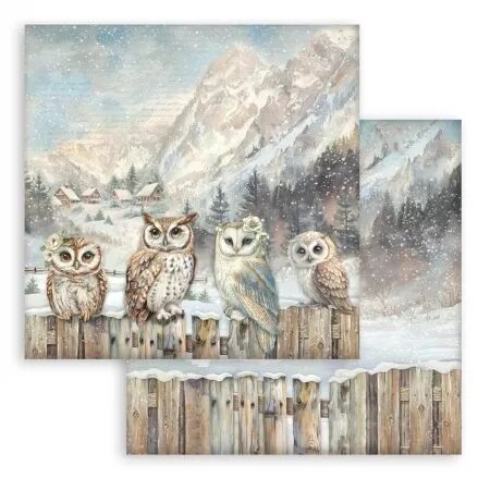 Collection papier - The Owl\'s House - 30x30 - Stamperia