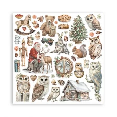 Collection papier - The Owl\'s House - 30x30 - Stamperia