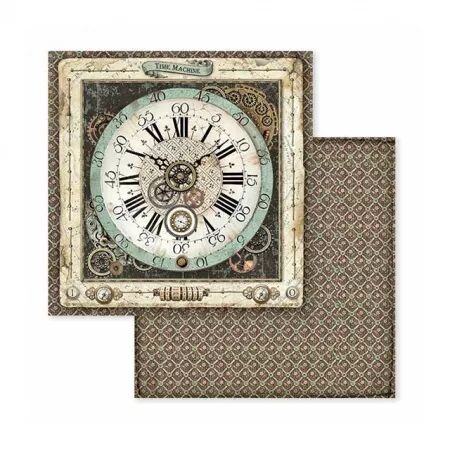 Collection papier - Voyages fantastiques - 20x20 - Stamperia