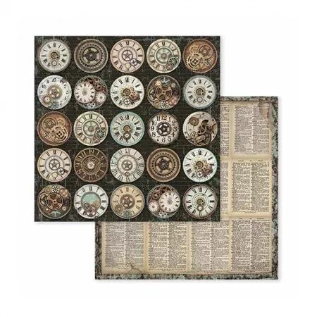 Collection papier - Voyages fantastiques - 20x20 - Stamperia