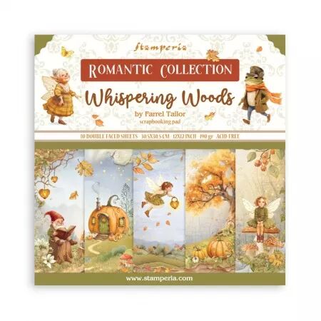 Collection papier - Whispering Woods - 30x30 - Stamperia