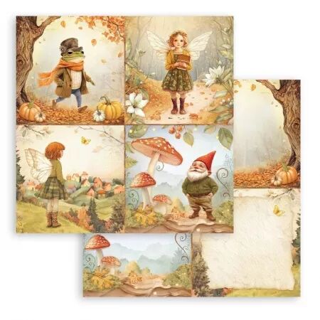 Collection papier - Whispering Woods - 30x30 - Stamperia
