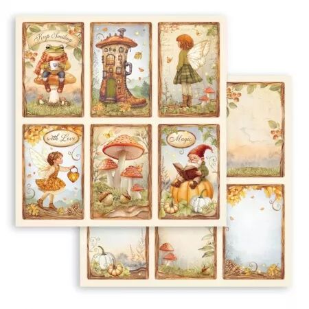Collection papier - Whispering Woods - 30x30 - Stamperia