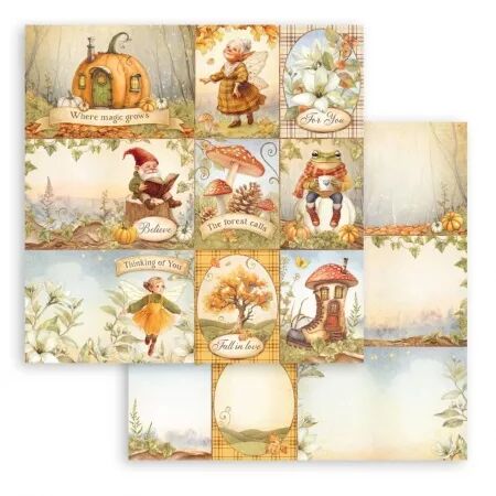 Collection papier - Whispering Woods - 30x30 - Stamperia