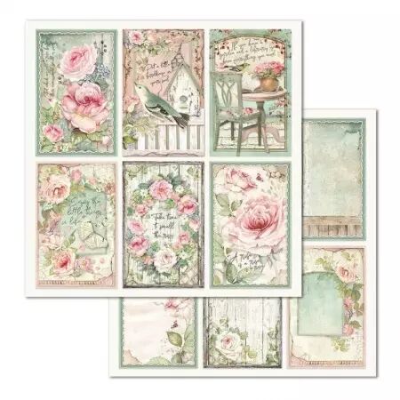 Collection papier 30x30 - House of roses