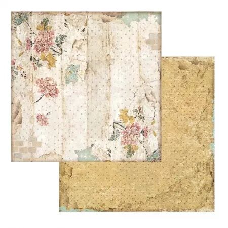 Collection papier Backgrounds - Alice - 20x20 - Stamperia