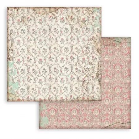 Collection papier Backgrounds - Alice - 20x20 - Stamperia