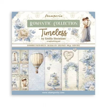 Collection papiers - Timeless  - 30x30 cm - Stampéria