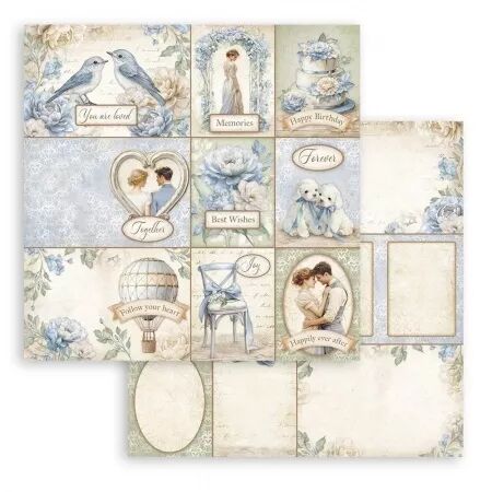 Collection papiers - Timeless  - 30x30 cm - Stampéria
