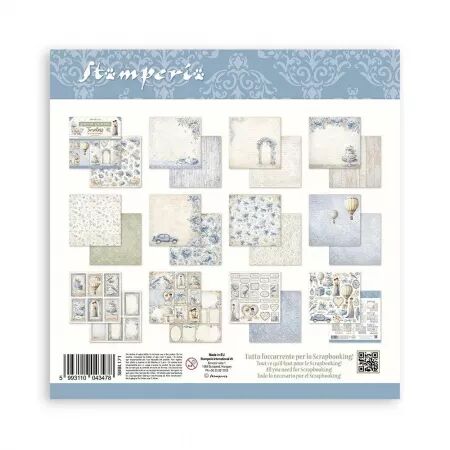 Collection papiers - Timeless  - 30x30 cm - Stampéria
