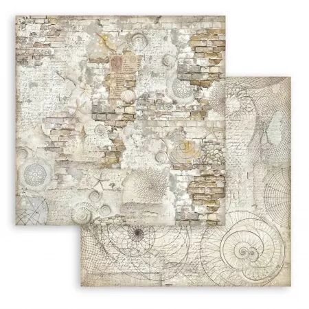 Collection papiers Backgrounds selection - Silent Sea - 30x30 cm - Stampéria
