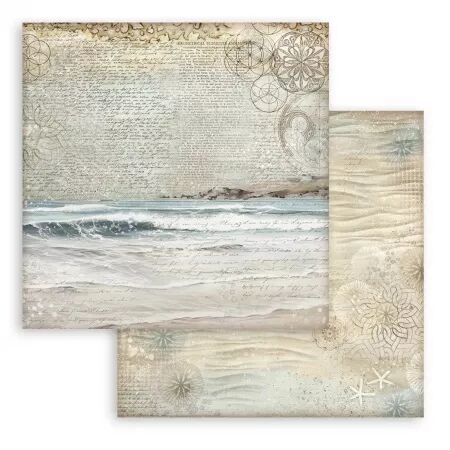 Collection papiers Backgrounds selection - Silent Sea - 30x30 cm - Stampéria